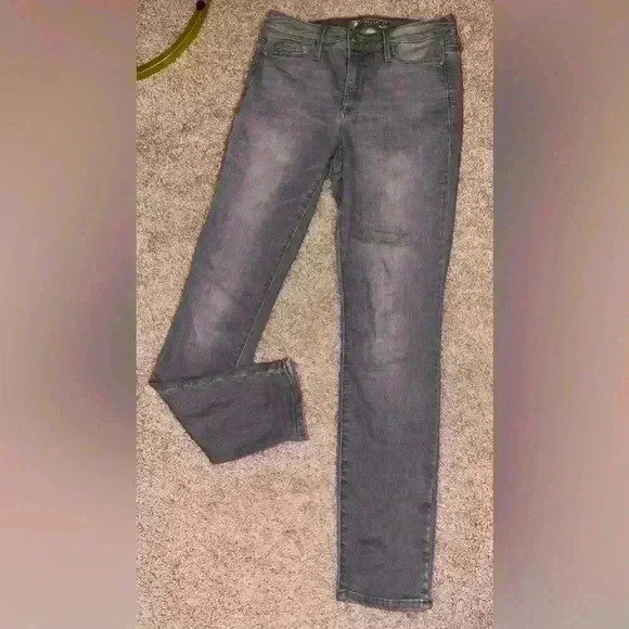 Athleta gray skinny jeans size 4 women’s - Picture 1 of 3